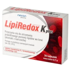 Nexon Pharma LipiRedox K plus, kapsułki, 30 szt.