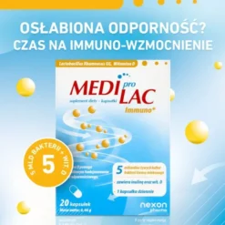 Nexon Pharma Mediprolac Immuno, kapsułki, 20 szt.