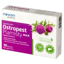Nexon Pharma Ostropest Plamisty MAX, kapsułki, 30 szt.