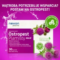 Nexon Pharma Ostropest Plamisty MAX, kapsułki, 30 szt.