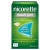 Nicorette Classic Gum, 2 mg, guma do żucia, 105 szt.