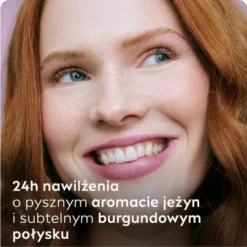 Nivea Blackberry Shine, pielęgnująca pomadka do ust, 4,8 g