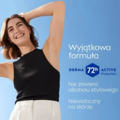 Nivea Invisible Black & White, antyperspirant w sztyfcie Clear, 50 ml