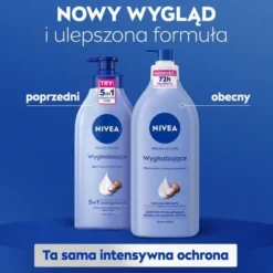 Nivea, Mleczko do ciała wygładzające, 625 ml