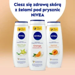 Nivea Soft Care, żel pod prysznic Orange & Avocado Oil, 500 ml