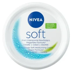 Nivea Soft, intensywnie nawilżający krem, 300 ml
