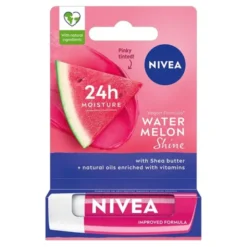 Nivea Watermelon Shine, pielęgnująca pomadka do ust, 4,8 g