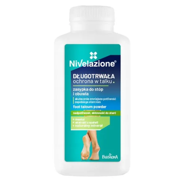 Nivelazione, zasypka do stóp i obuwia, 100 g