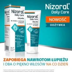Nizoral Daily Care, odżywka do włosów z tendencją do łupieżu, 200 ml