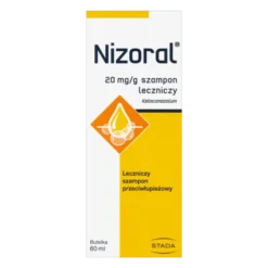 Nizoral, 20 mg/g, szampon leczniczy, 60 ml (butelka)
