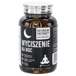 Noble Health Naturalne Ekstrakty, Wyciszenie na noc, kapsułki, 30 szt.