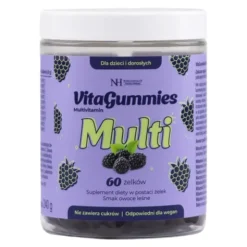 Noble Health VitaGummies MultiVitamin Multi, żelki, smak owoców leśnych, 60 szt.