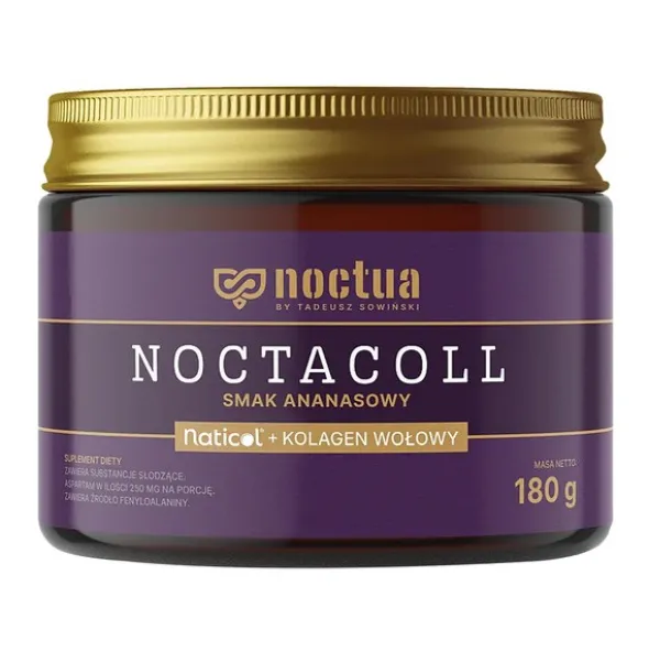 Noctua Noctacoll, proszek, smak ananasowy, 180 g