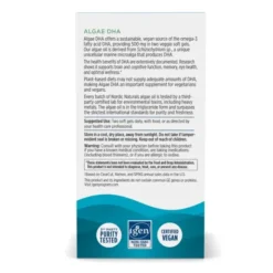 Nordic Naturals Algae DHA 500 mg, kapsułki, 60 szt.