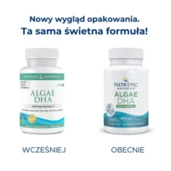 Nordic Naturals Algae DHA 500 mg, kapsułki, 60 szt.