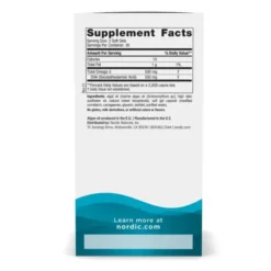 Nordic Naturals Algae DHA 500 mg, kapsułki, 60 szt.