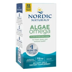 Nordic Naturals, Algae Omega 715 mg Omega 3, kapsułki, 60 szt.
