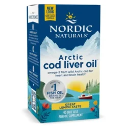 Nordic Naturals Arctic Cod Liver Oil 750 mg, kapsułki, 90 szt.