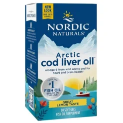 Nordic Naturals Arctic Cod Liver Oil 750 mg, kapsułki, 90 szt.