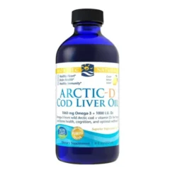 Nordic Naturals Arctic-D Cod Liver Oil Lemon, płyn, 237 ml
