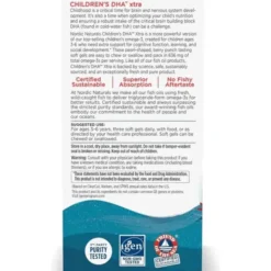 Nordic Naturals Children's DHA Xtra 636 mg Berry Punch, kapsułki, 90 szt.