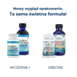 Nordic Naturals Children's DHA Xtra 636 mg Berry Punch, kapsułki, 90 szt.
