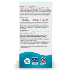 Nordic Naturals, Complete Omega-D3 565 mg, kapsułki, smak cytrynowy, 120 szt.