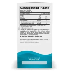 Nordic Naturals DHA Xtra 1660 mg, kapsułki miękkie, smak truskawkowy, 60 szt.