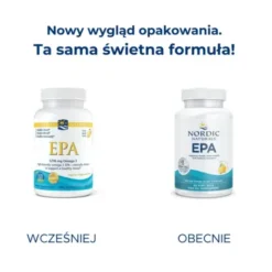 Nordic Naturals, EPA 1210 mg, smak cytrynowy, kapsułki, 60 szt.