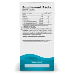 Nordic Naturals Omega-3 690 mg, kapsułki, smak cytrynowy, 120 szt.
