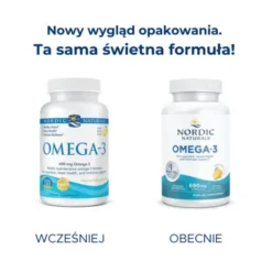 Nordic Naturals Omega-3 690 mg, kapsułki, smak cytrynowy, 180 szt.