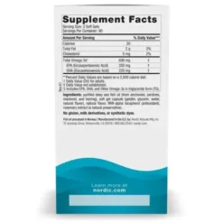Nordic Naturals Omega-3 690 mg, kapsułki, smak cytrynowy, 180 szt.