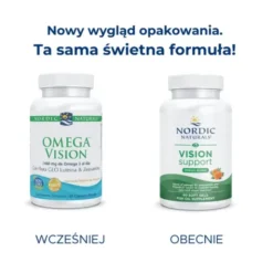 Nordic Naturals, Omega Vision, kapsułki, 60 szt.