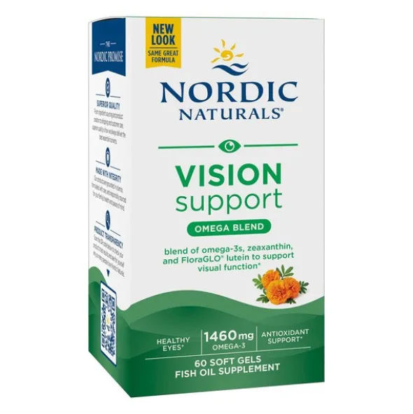 Nordic Naturals, Omega Vision, kapsułki, 60 szt.