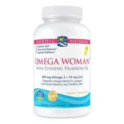 Nordic Naturals, Omega Woman, 500 mg, kapsułki, 120 szt.