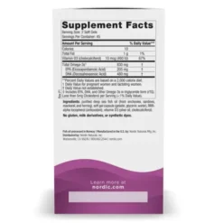 Nordic Naturals Prenatal DHA, kapsułki, 90 szt.