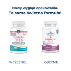 Nordic Naturals Prenatal DHA, kapsułki, 90 szt.