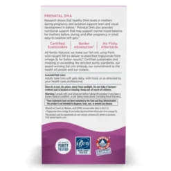 Nordic Naturals Prenatal DHA, kapsułki, 90 szt.