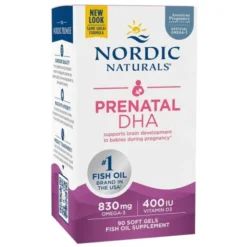 Nordic Naturals Prenatal DHA, kapsułki, 90 szt.