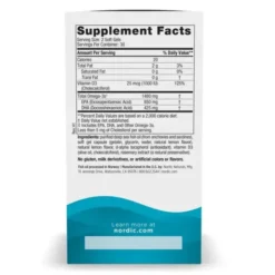 Nordic Naturals Ultimate Omega Xtra 1480 mg, kapsułki, smak cytrynowy, 60 szt.