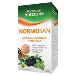 Normosan, zioła do zaparzania, mieszanka ziołowa, 100 g