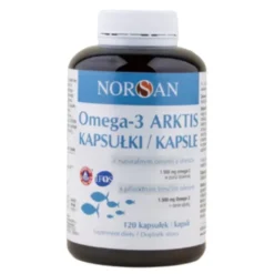 Norsan Omega-3 Arktis, kapsułki, 120 szt.