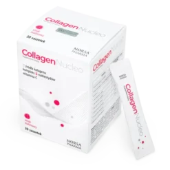 Norsa Pharma Collagen Nucleo, saszetki z proszkiem, smak waniliowy, 30 szt.