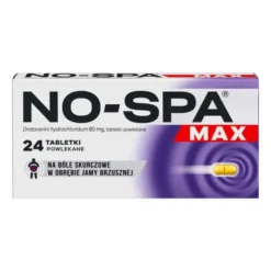 No-Spa Max, 80 mg, tabletki powlekane, 24 szt.