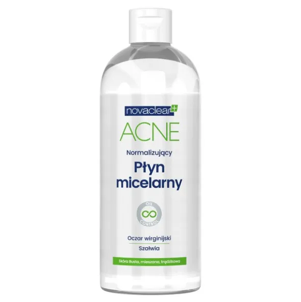 Novaclear Acne, normalizujący płyn micelarny, 400 ml
