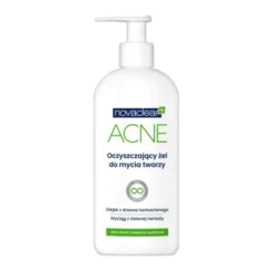 Novaclear Acne, oczyszczający żel do mycia twarzy, 150 ml