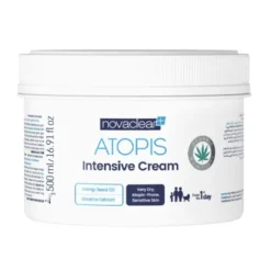 Novaclear Atopis Intensive Cream, krem natłuszczający do twarzy i ciała, 500 ml