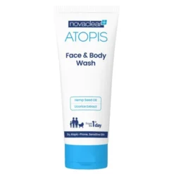 Novaclear Atopis, płyn do mycia twarzy i ciała, 200 ml