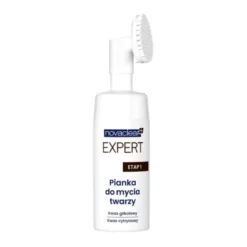 Novaclear Expert, pianka do mycia twarzy z silikonową szczoteczką, 100 ml