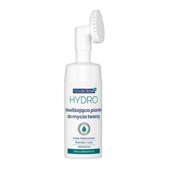 Novaclear Hydro, nawilżająca pianka do mycia twarzy, 100 ml